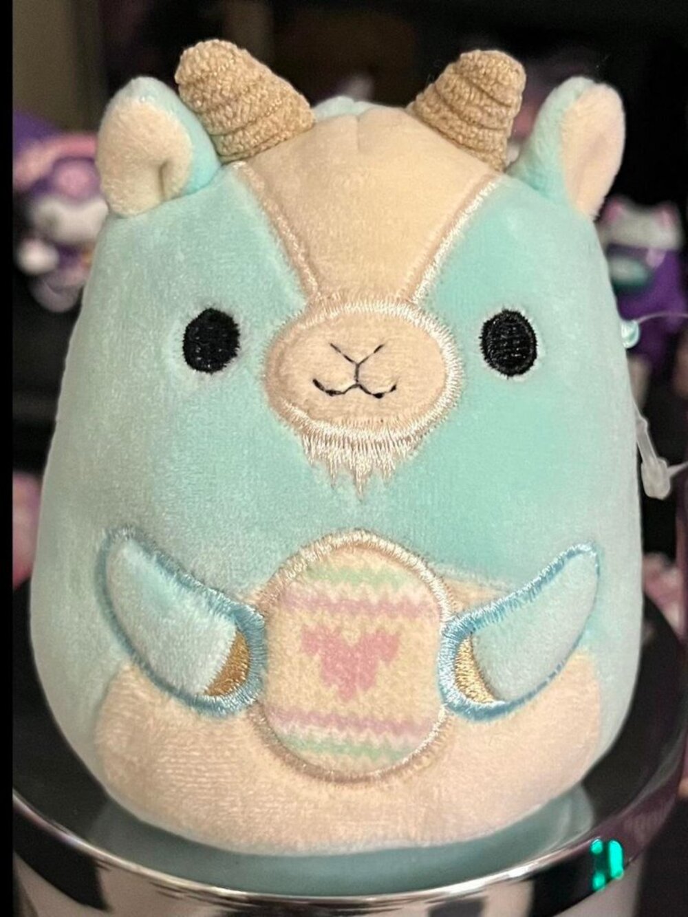 Domingo the Goat with Egg 4.5" Easter Squishmallow Stuffed Plush Toy